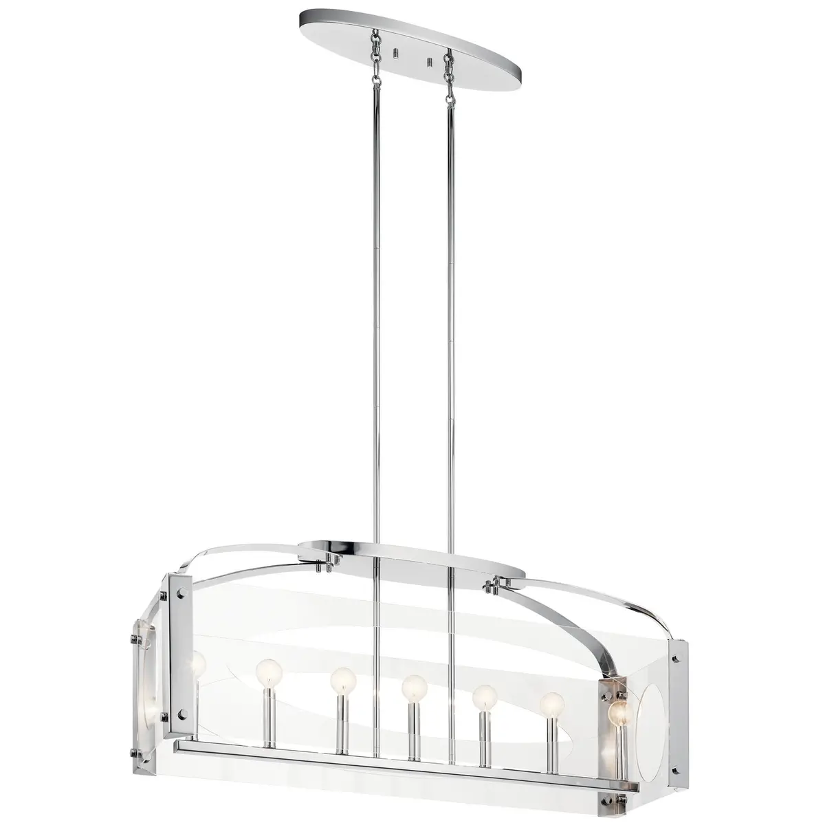 Kichler Seven Light Linear Chandelier 1