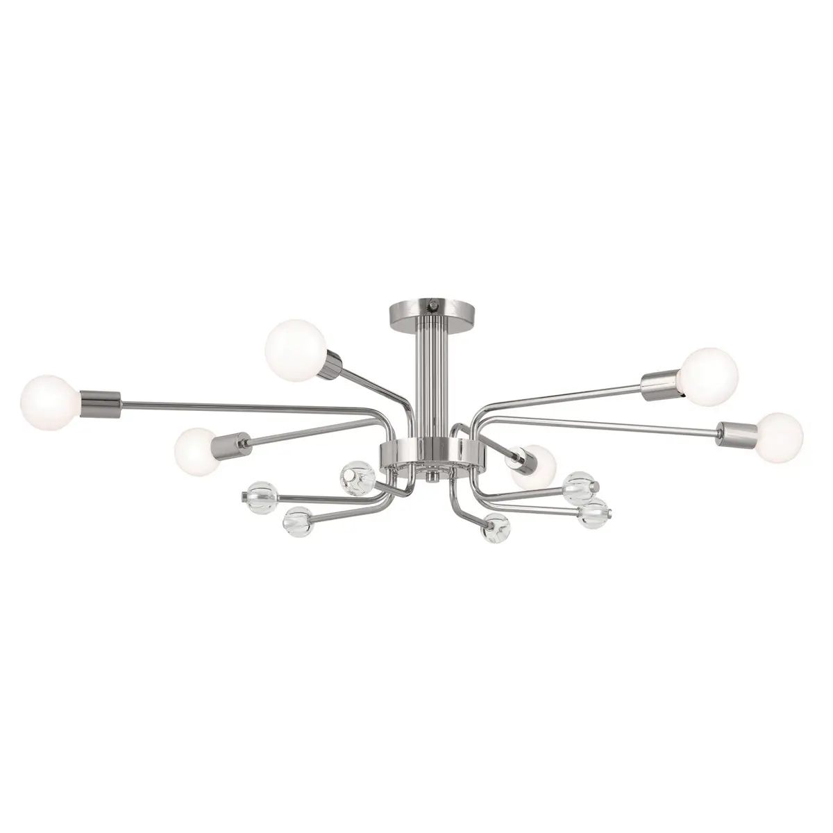 Kichler Six Light Semi Flush Mount 1