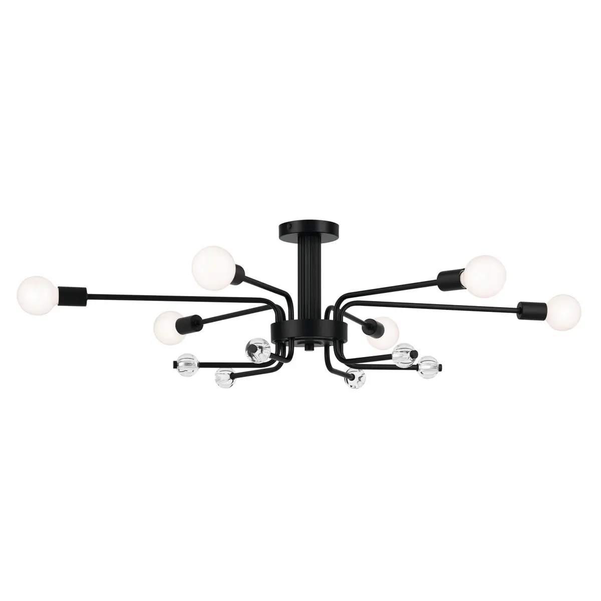 Kichler Six Light Semi Flush Mount 1