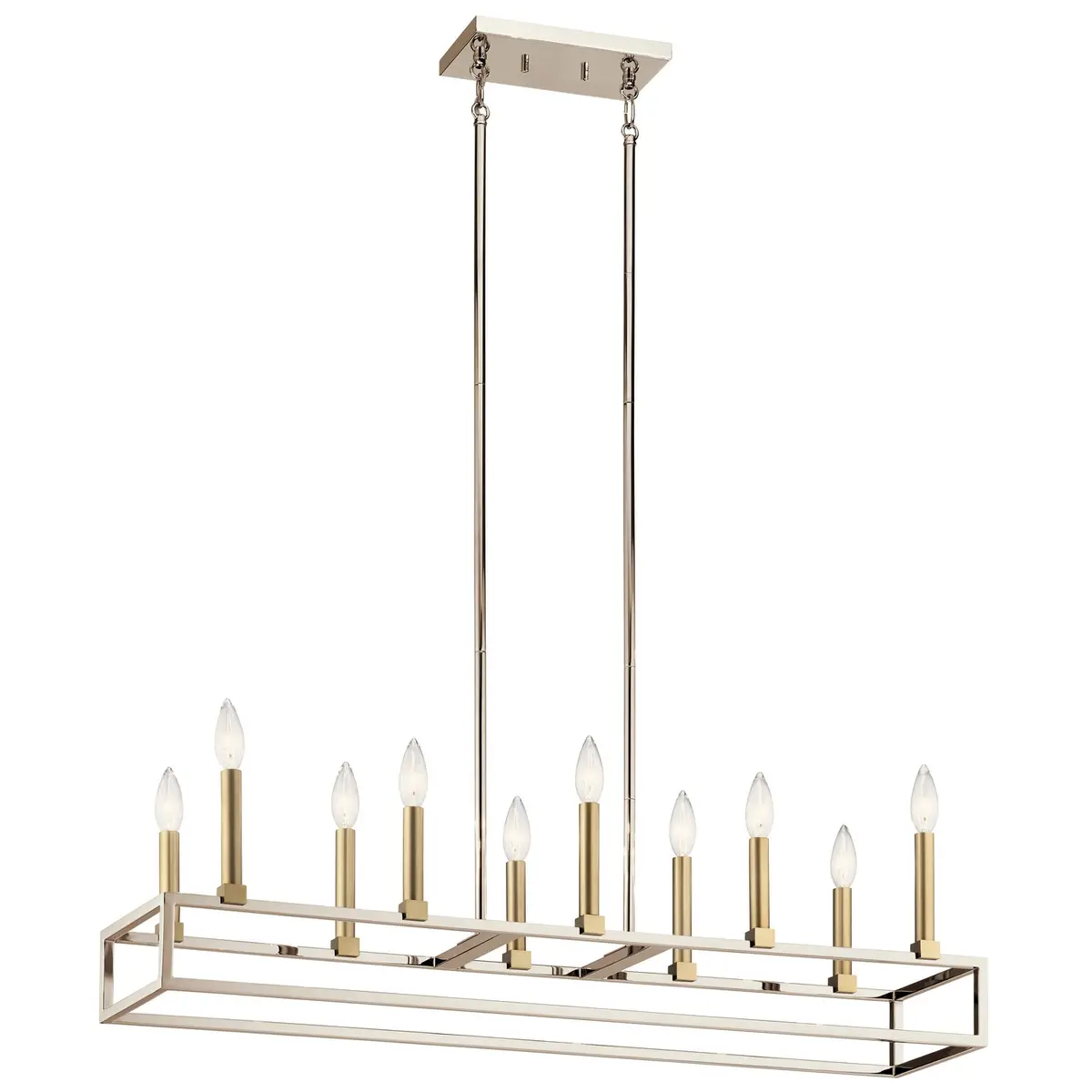 Kichler Ten Light Linear Chandelier 1
