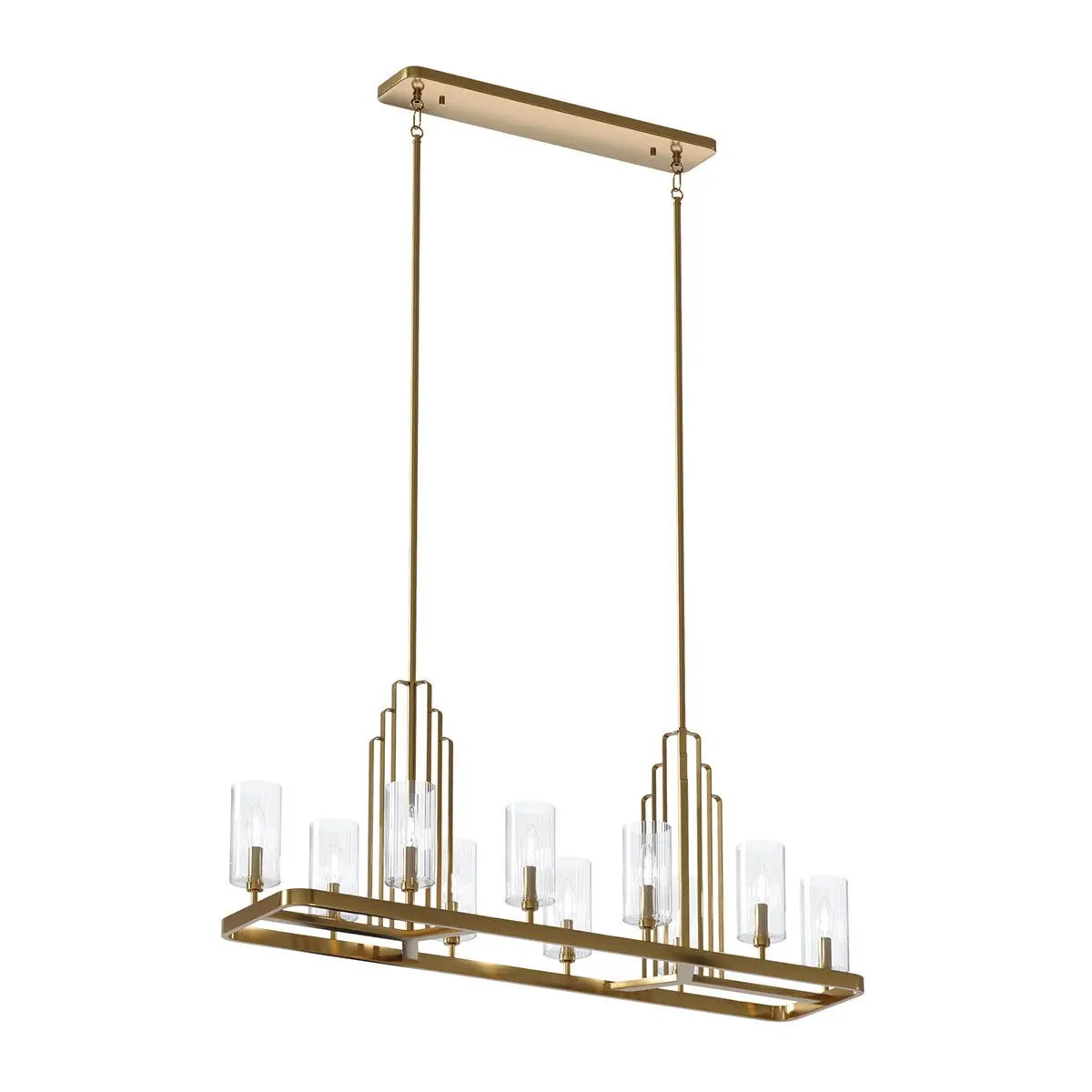 Kichler Ten Light Linear Chandelier 1