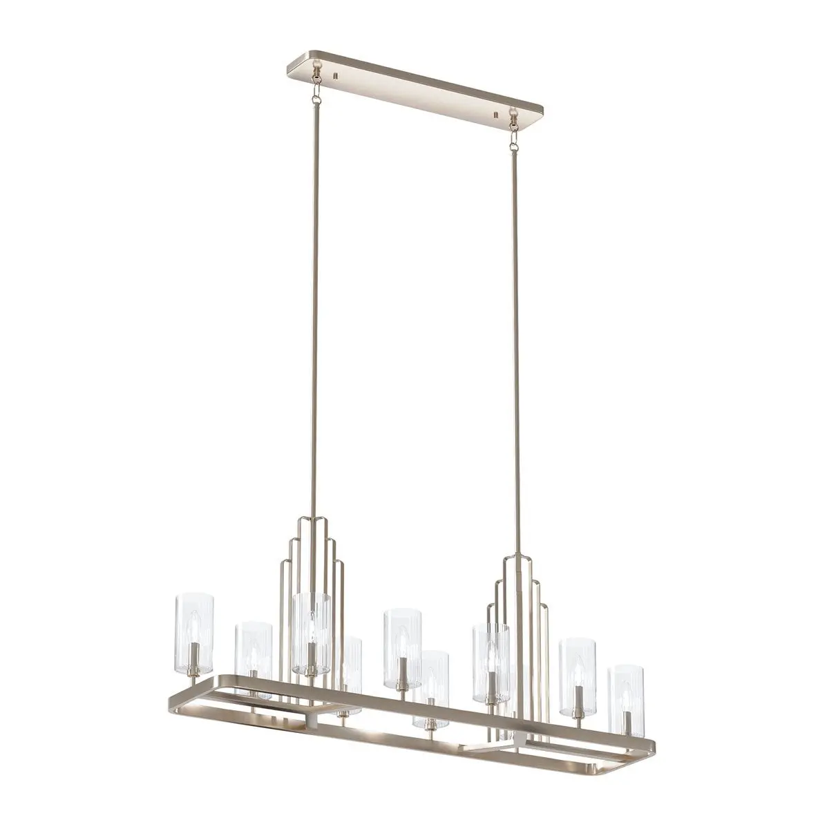 Kichler Ten Light Linear Chandelier 1