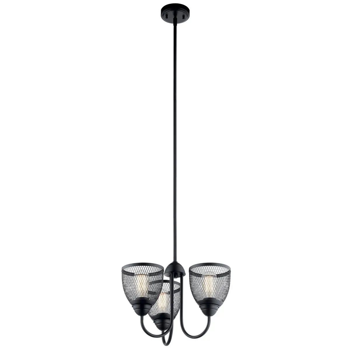 Kichler Three Light Chandelier/Semi Flush Mount 1