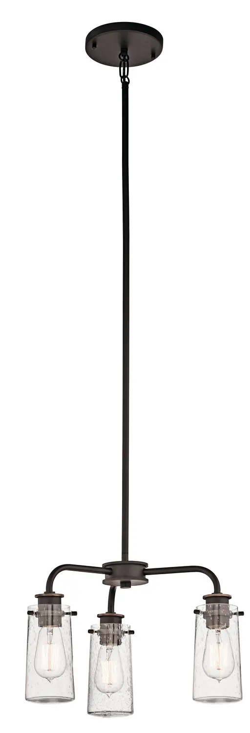 Kichler Three Light Chandelier/Semi Flush Mount 1