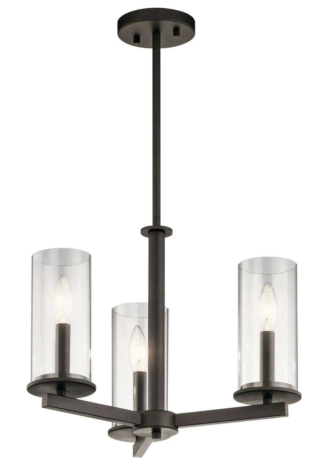 Kichler Three Light Chandelier/Semi Flush Mount 1