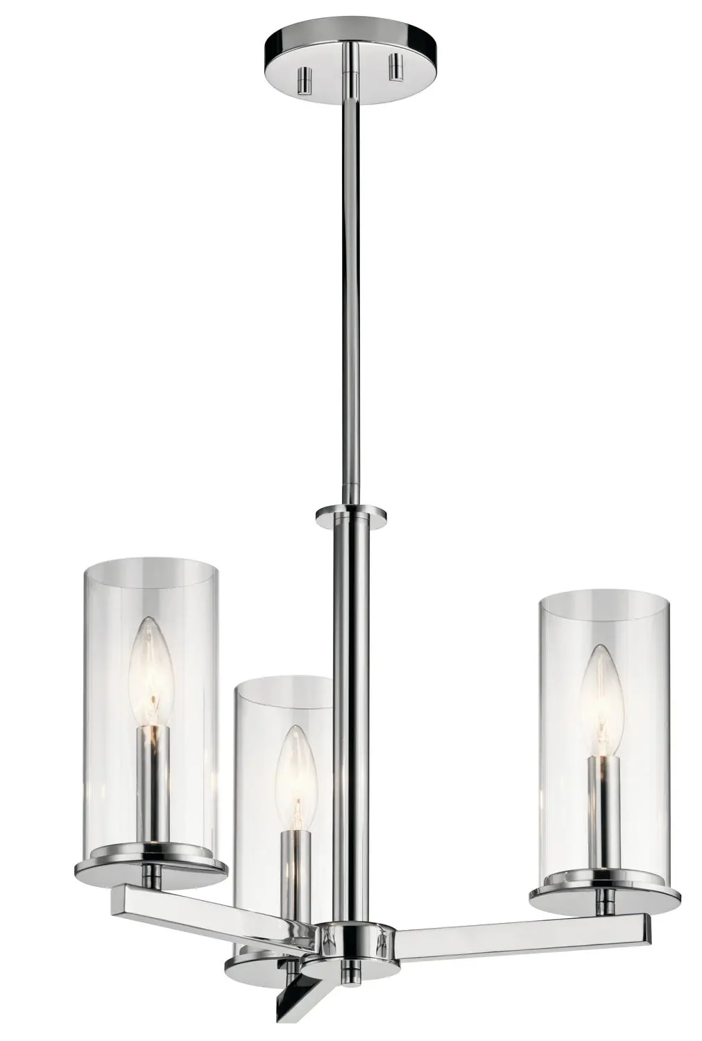 Kichler Three Light Chandelier/Semi Flush Mount 1