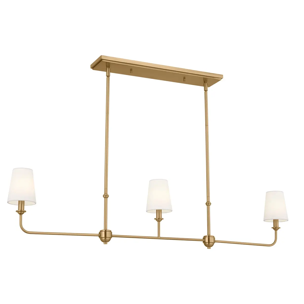 Kichler Three Light Linear Chandelier 1