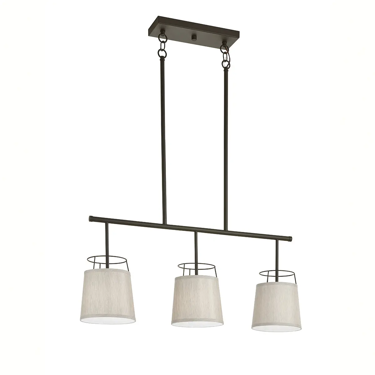 Kichler Three Light Linear Chandelier 1
