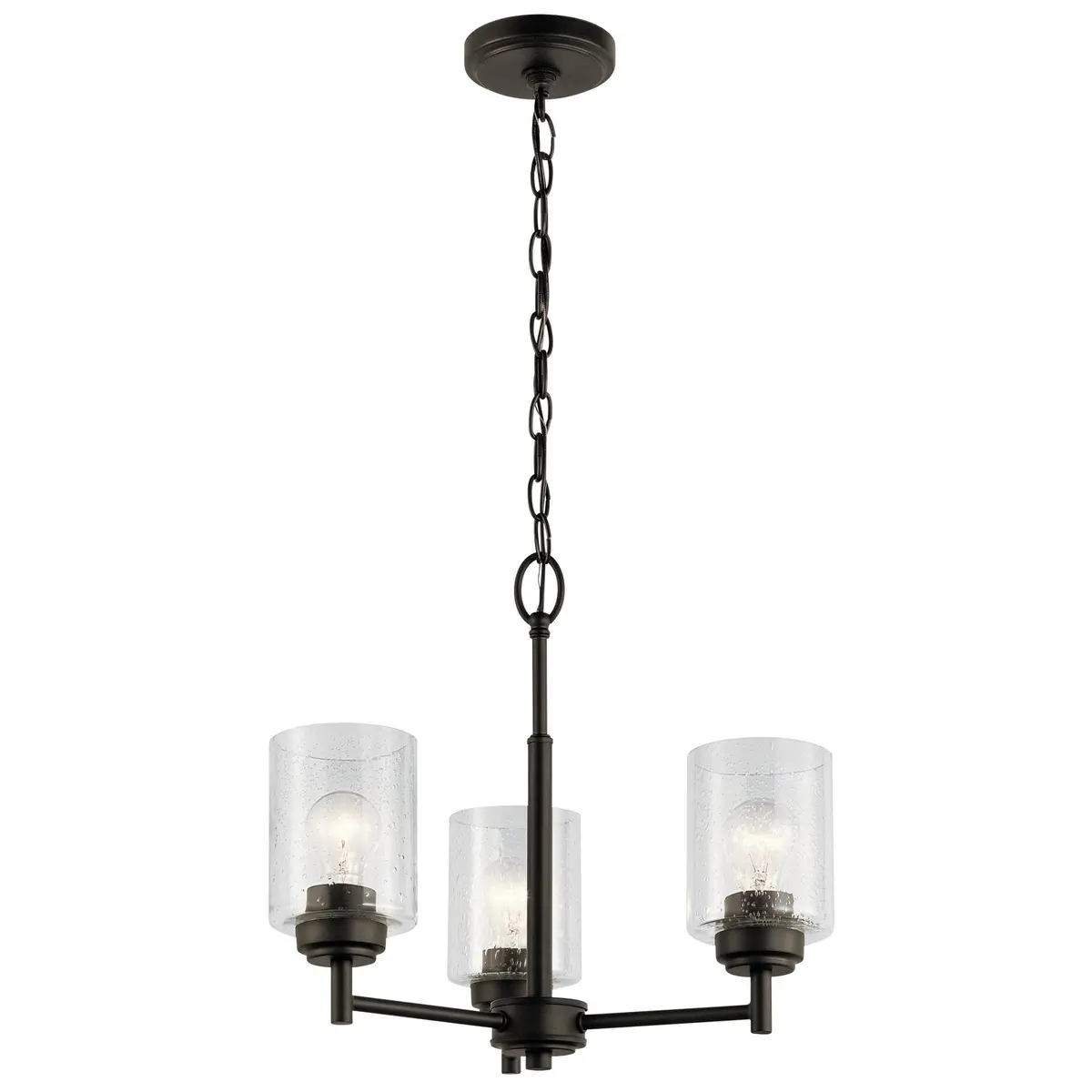 Kichler Three Light Mini Chandelier 1