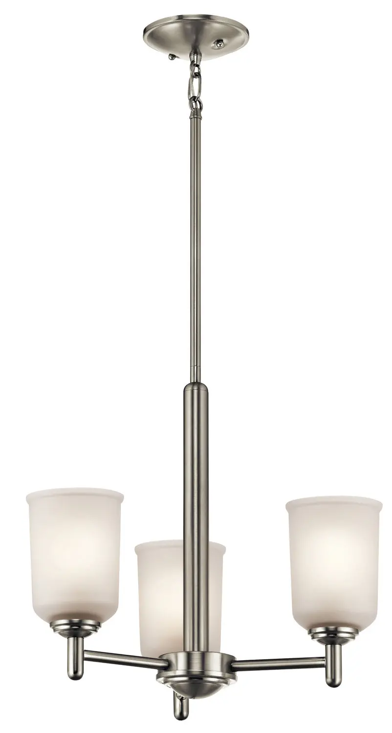 Kichler Three Light Mini Chandelier 1
