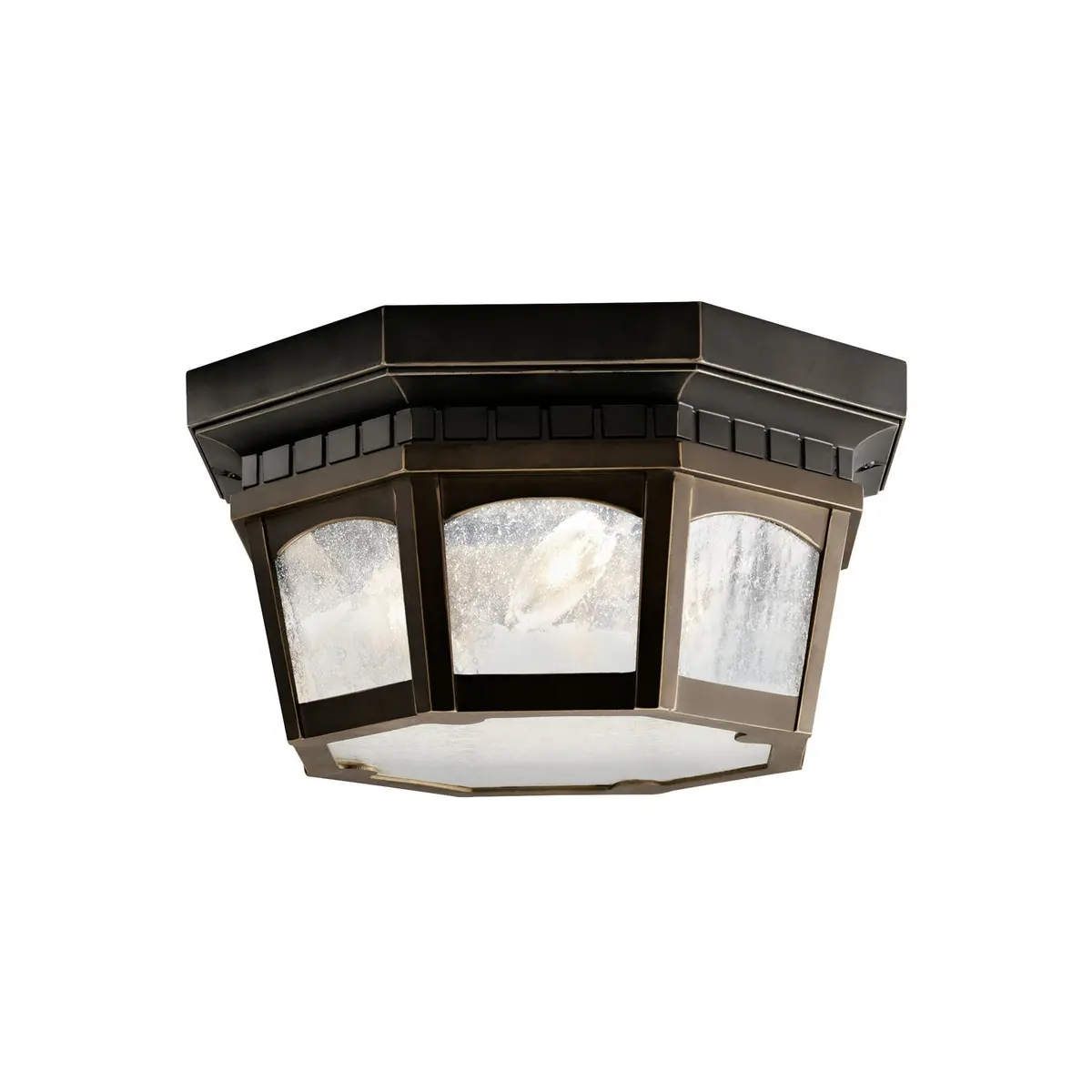 Kichler Three Light Outdoor Ceiling Mount 1