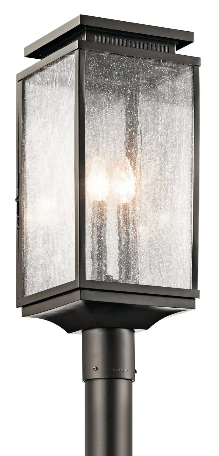 Kichler Three Light Outdoor Post Mount 1