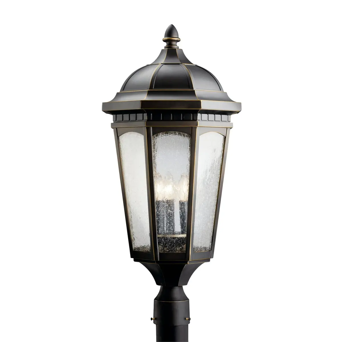Kichler Three Light Outdoor Post Mount 1