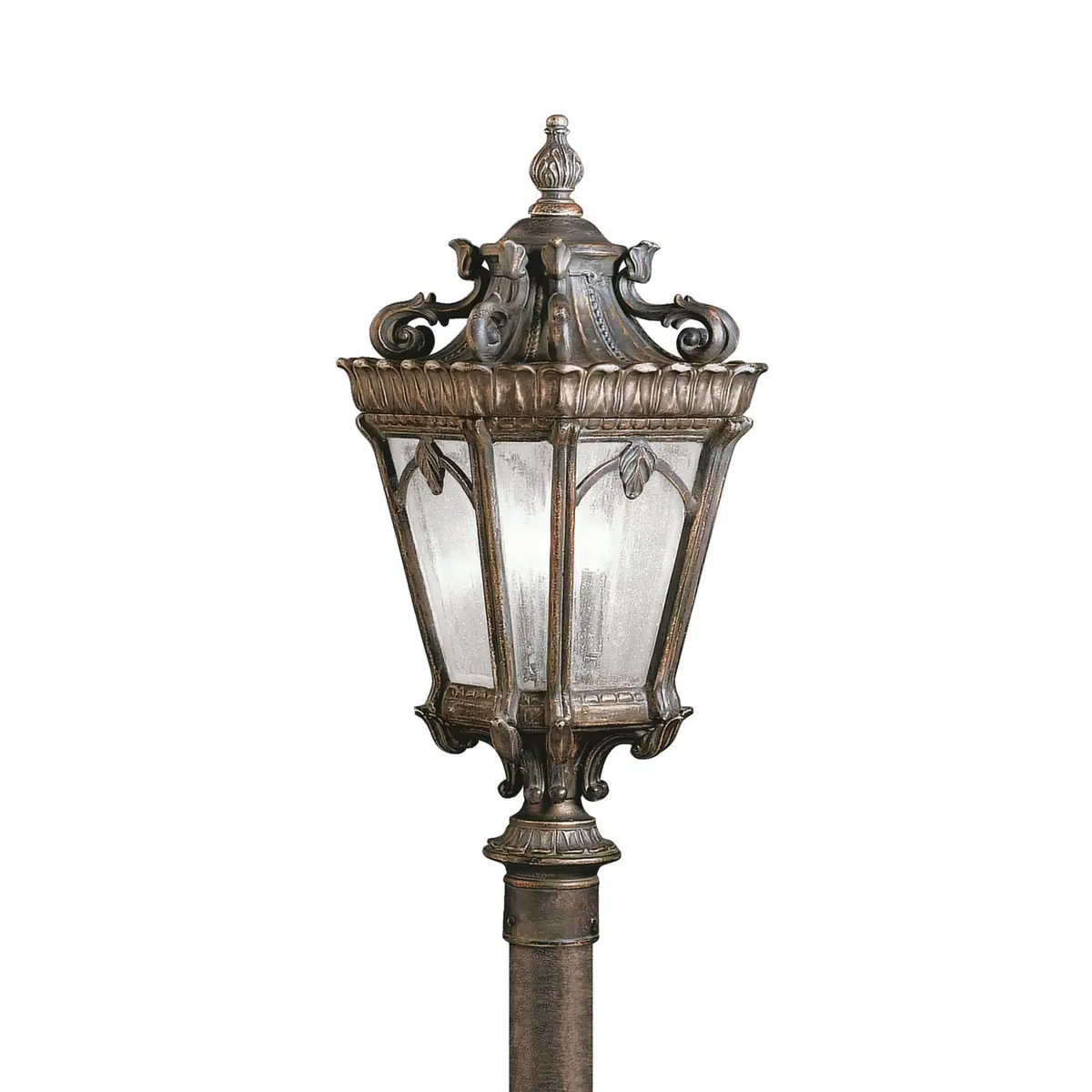 Kichler Three Light Outdoor Post Mount 1