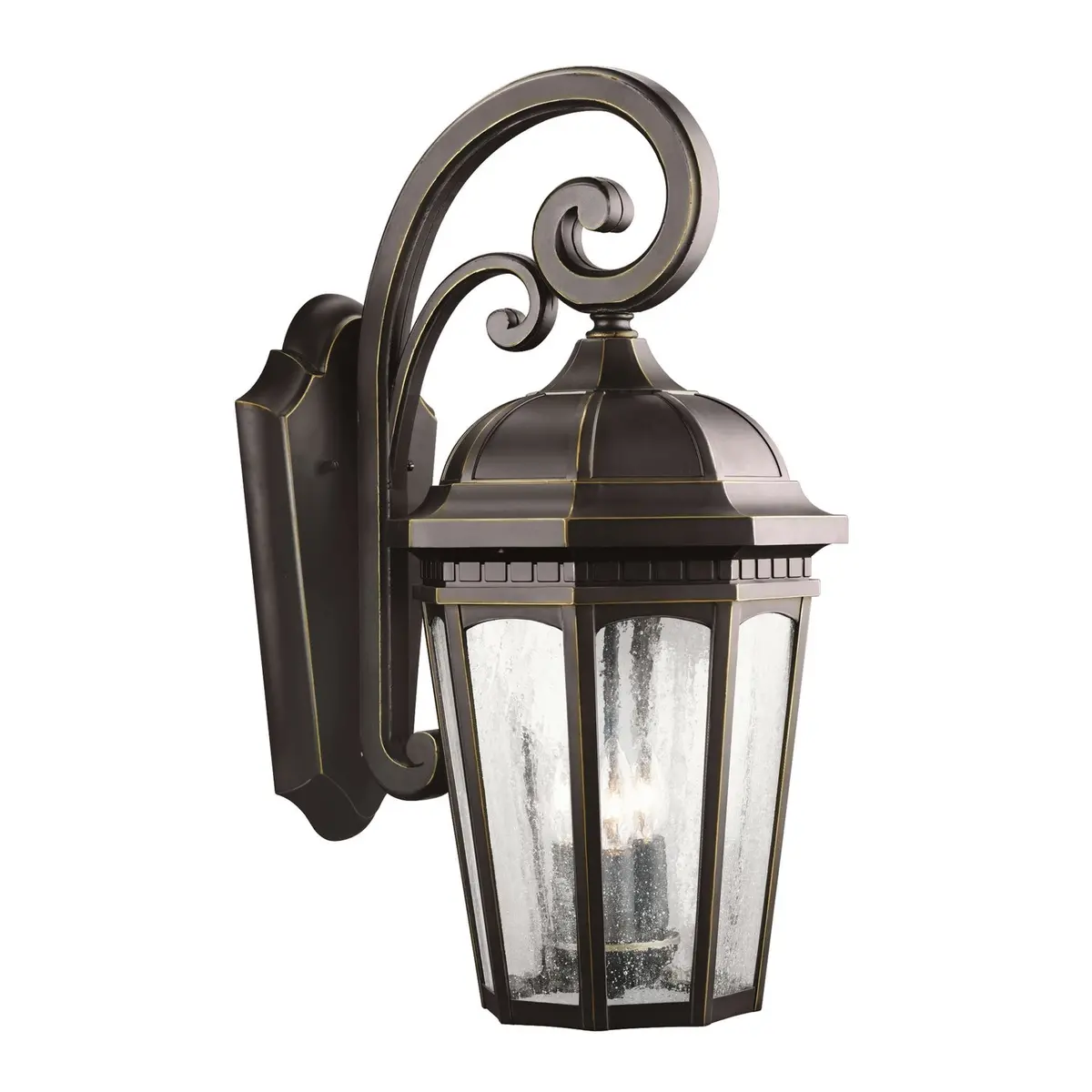 Kichler Three Light Outdoor Wall Mount 1
