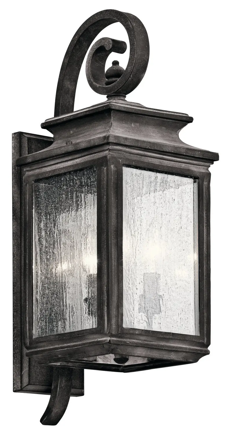 Kichler Three Light Outdoor Wall Mount 1