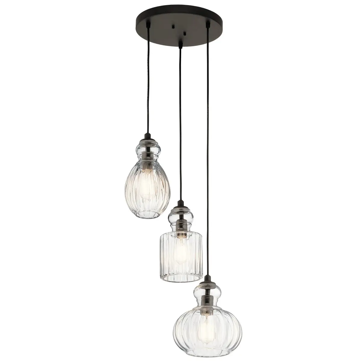 Kichler Three Light Pendant 1