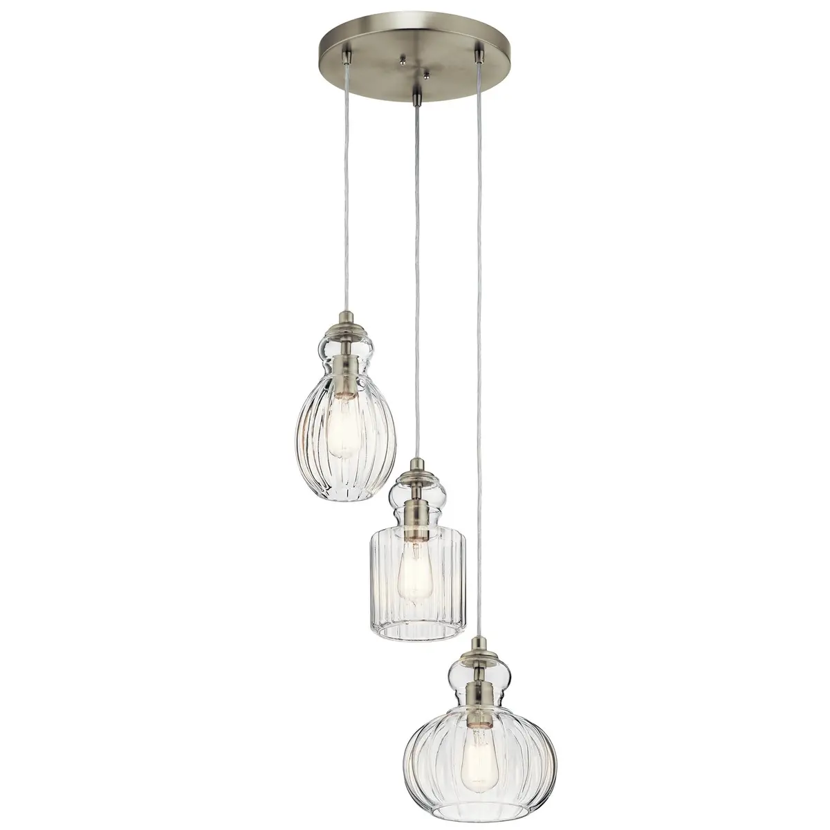 Kichler Three Light Pendant 1