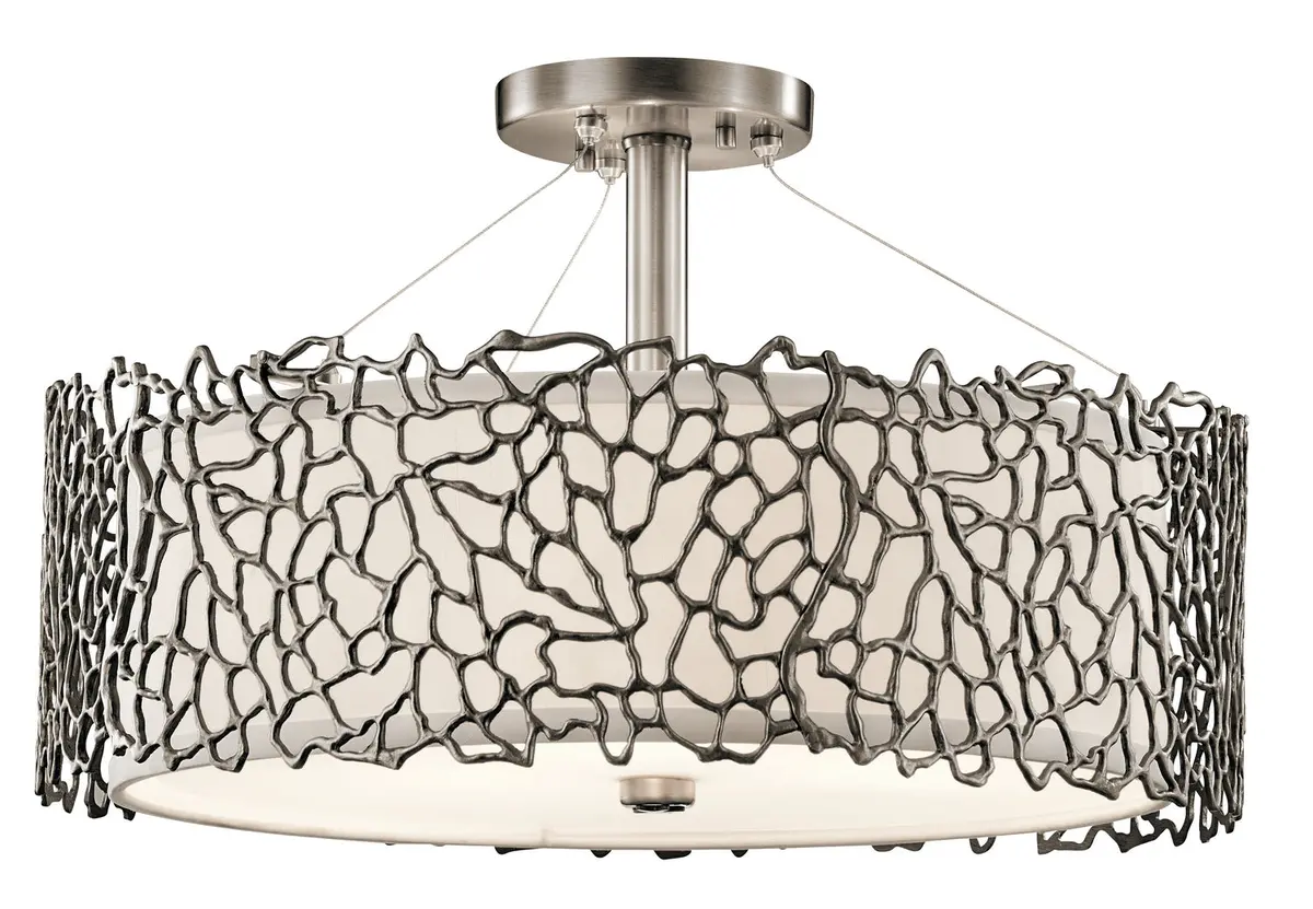 Kichler Three Light Pendant/Semi Flush Mount 1