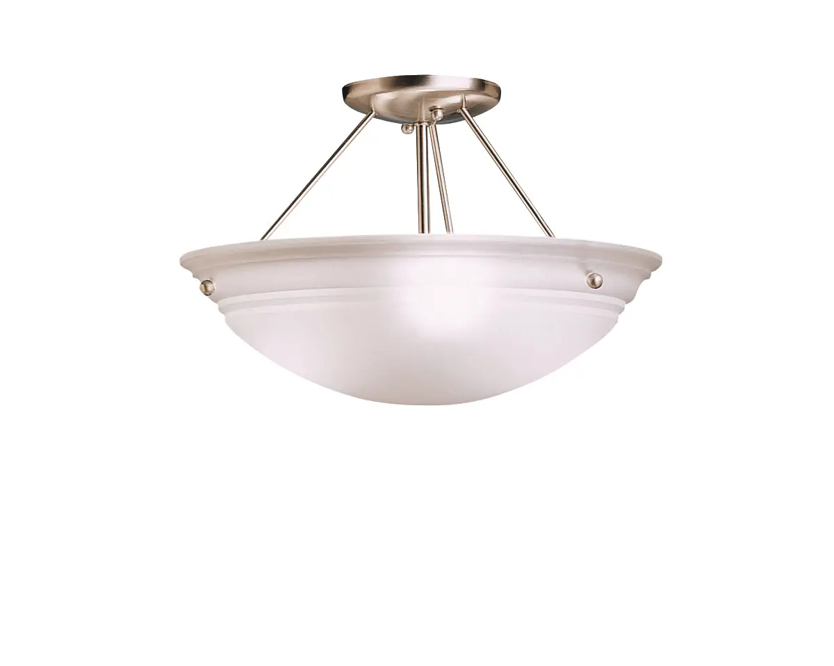 Kichler Three Light Semi Flush Mount 1