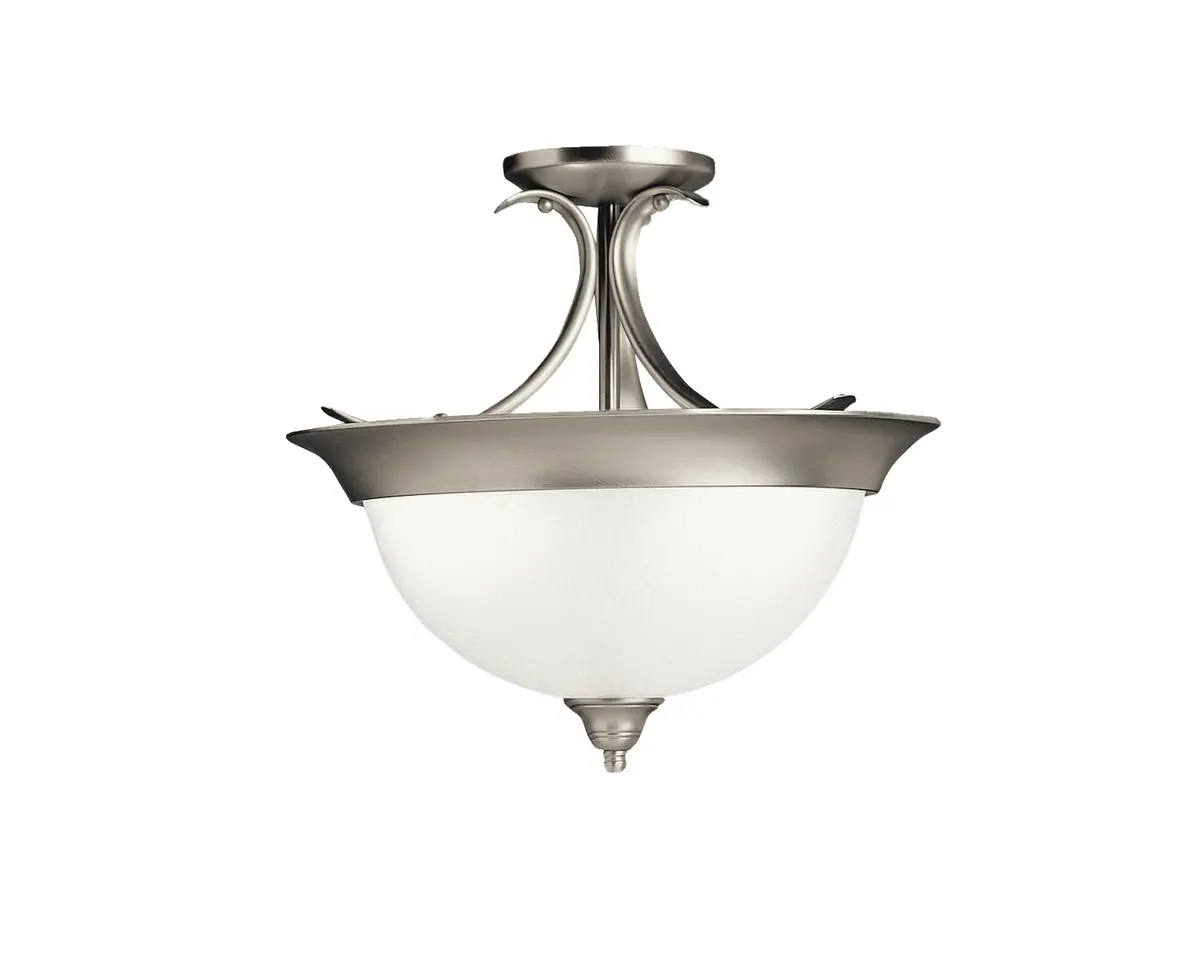 Kichler Three Light Semi Flush Mount 1
