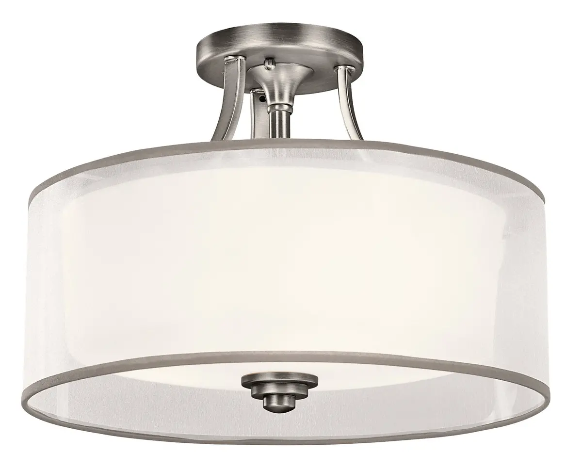 Kichler Three Light Semi Flush Mount 1