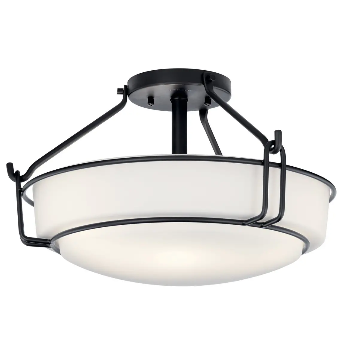 Kichler Three Light Semi Flush Mount 1