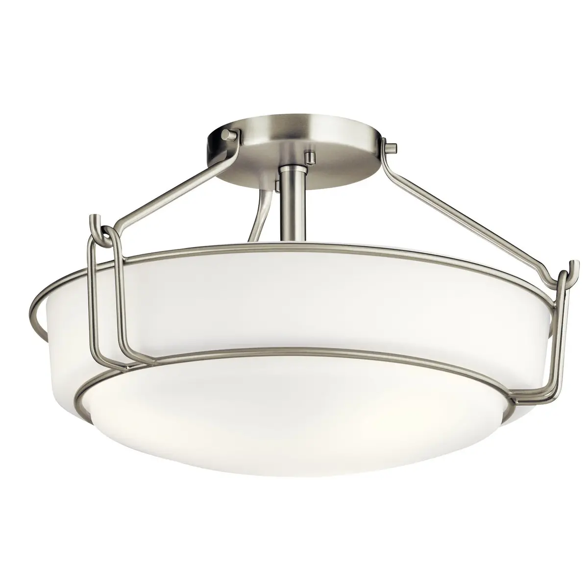 Kichler Three Light Semi Flush Mount 1