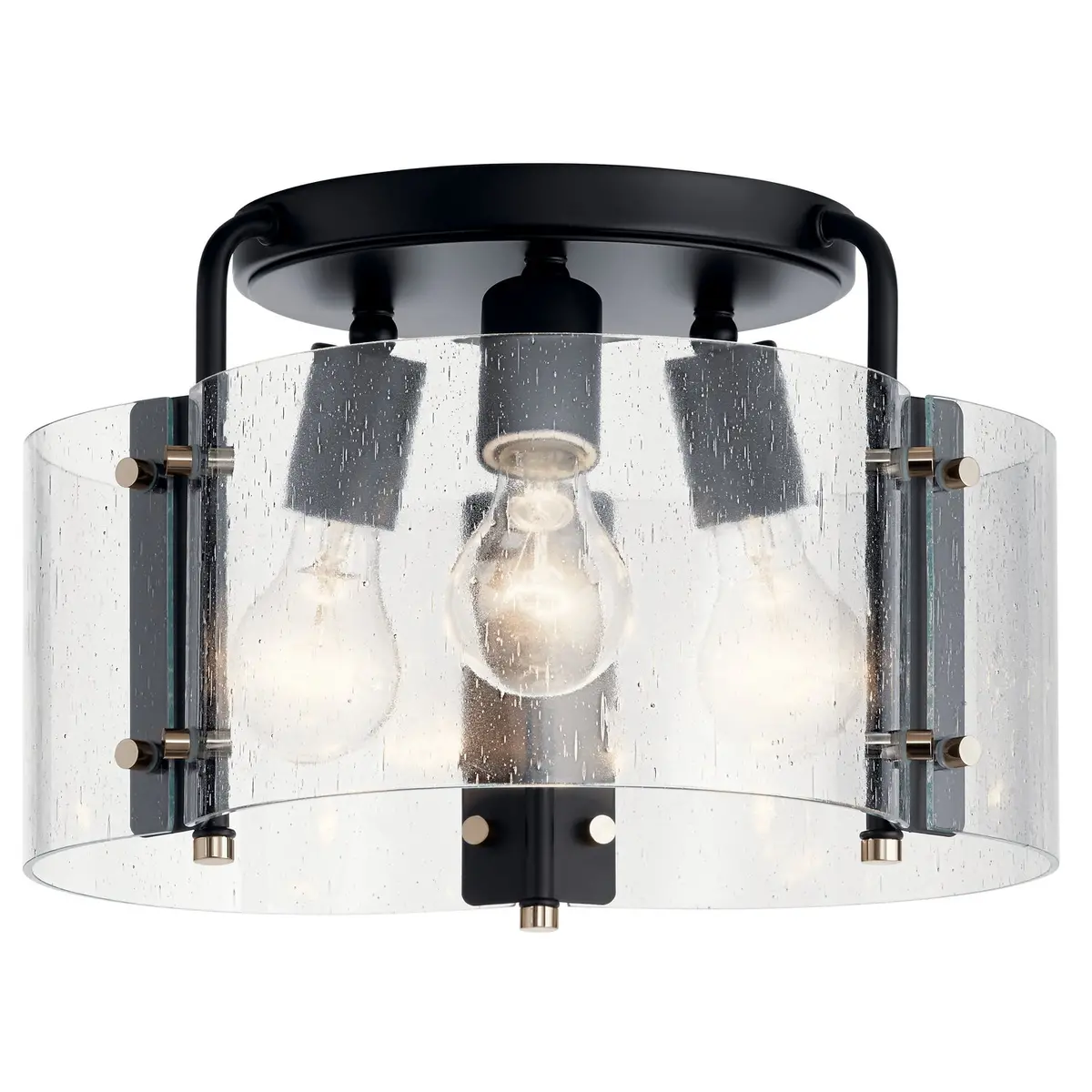 Kichler Three Light Semi Flush Mount 1