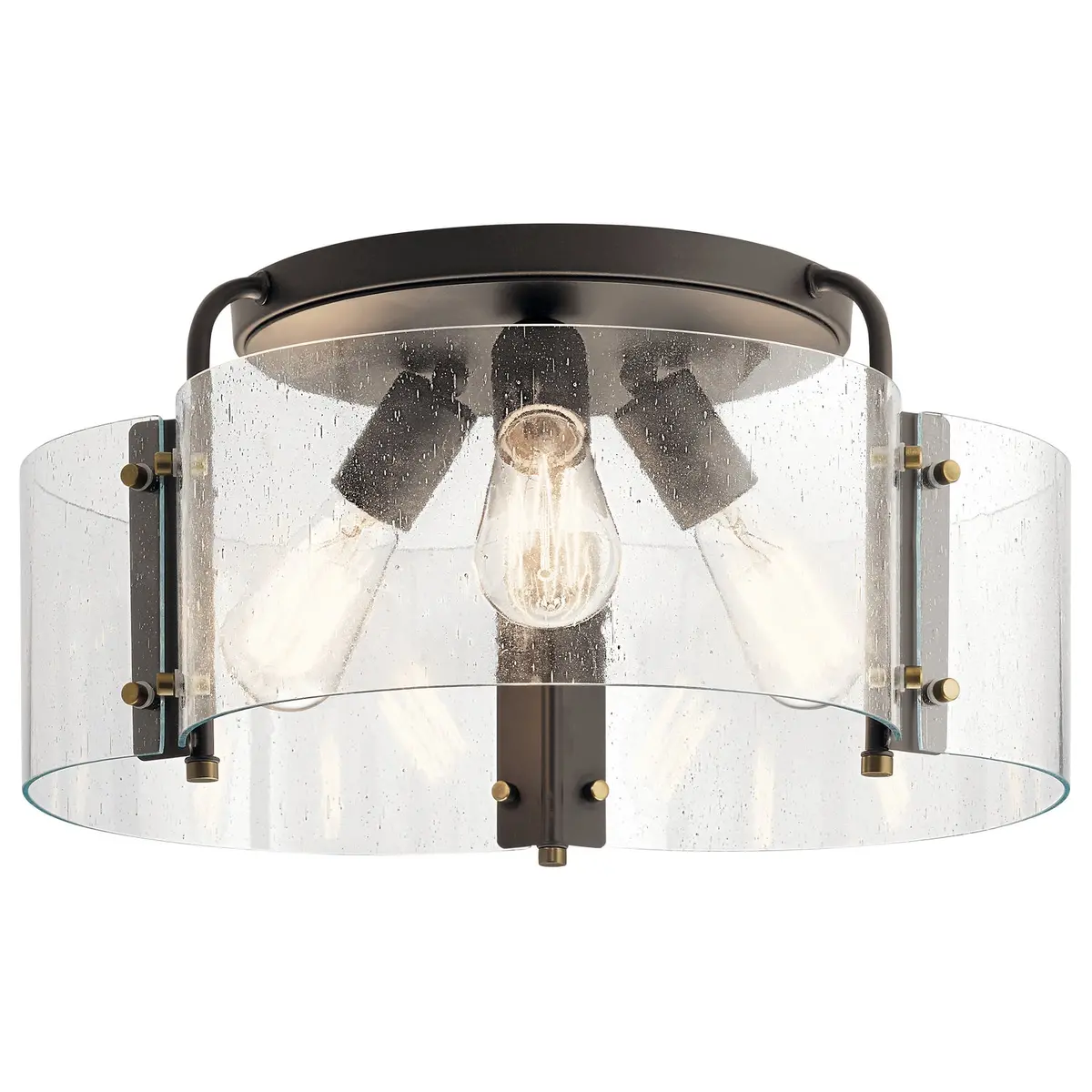 Kichler Three Light Semi Flush Mount 1