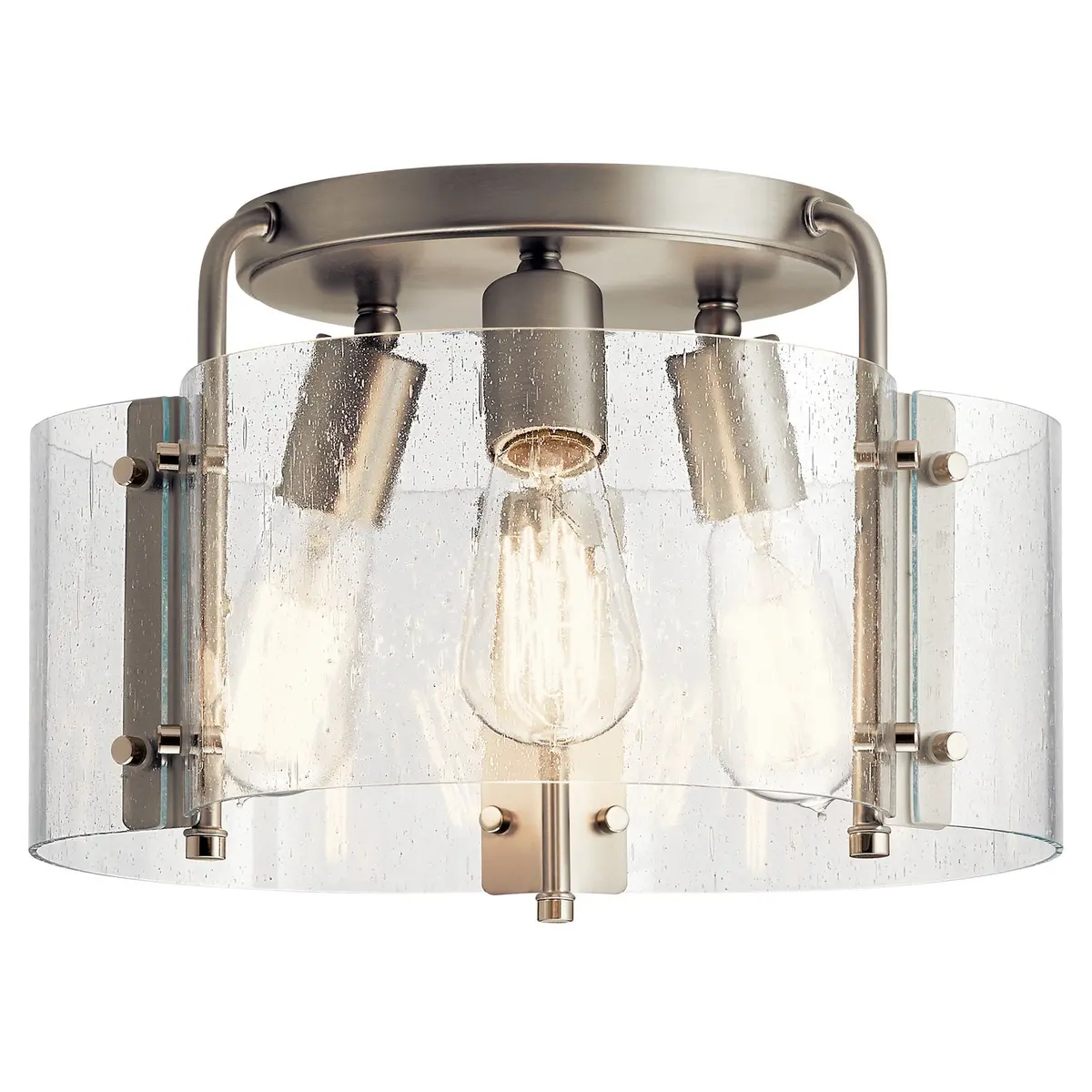 Kichler Three Light Semi Flush Mount 1