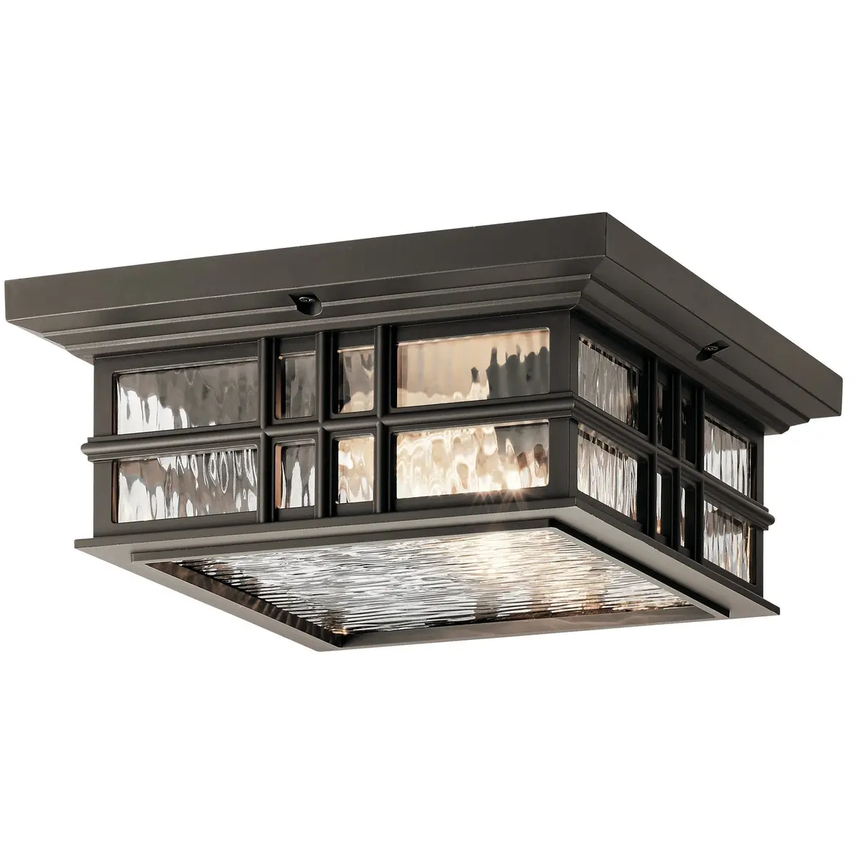 Kichler Two Light Outdoor Ceiling Mount 1