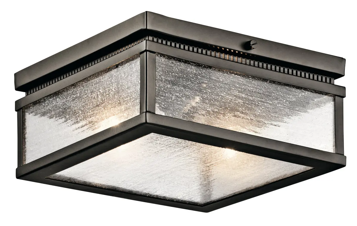 Kichler Two Light Outdoor Ceiling Mount 1