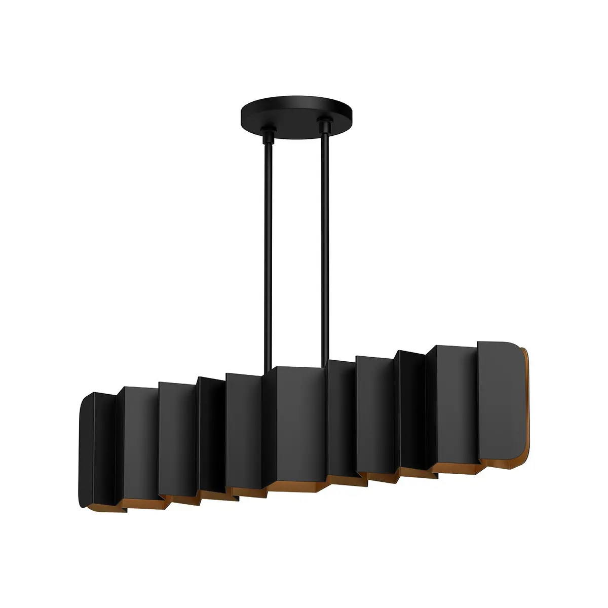 Kuzco Lighting Six Light Linear Pendant 1