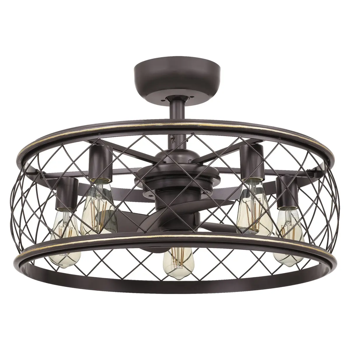 Quoizel Five Light Fandelier 2