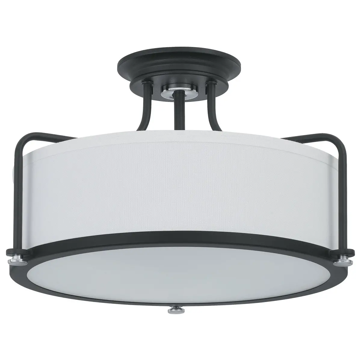Quoizel Three Light Semi Flush Mount 2