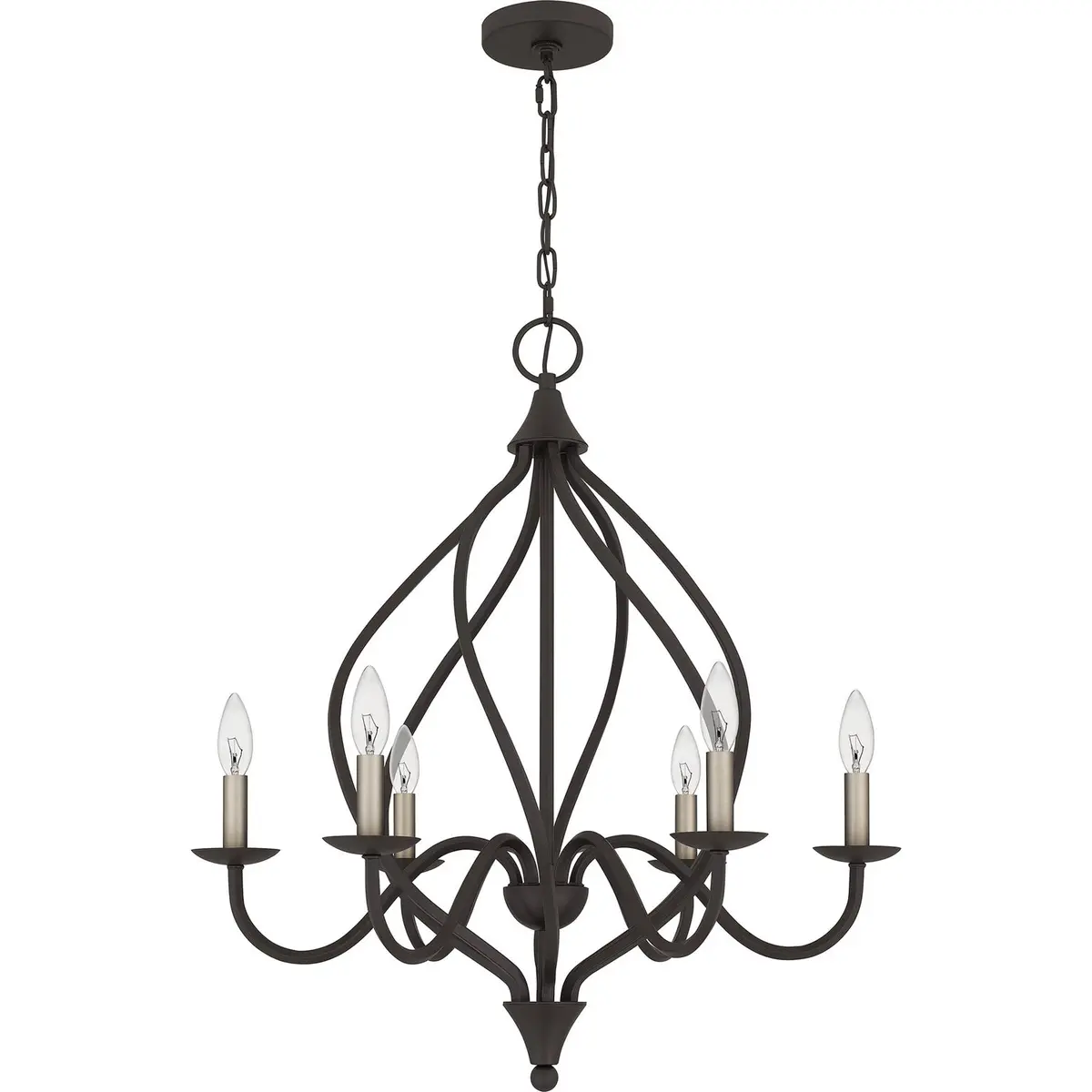Quoizel Six Light Chandelier 2