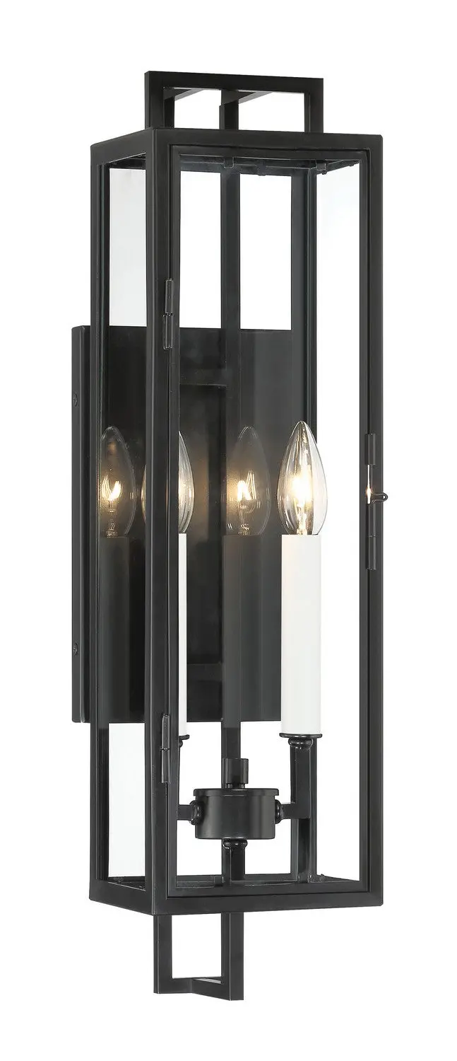 Minka Lavery Knoll Road Two Light Outdoor Wall Mount In Coal 2