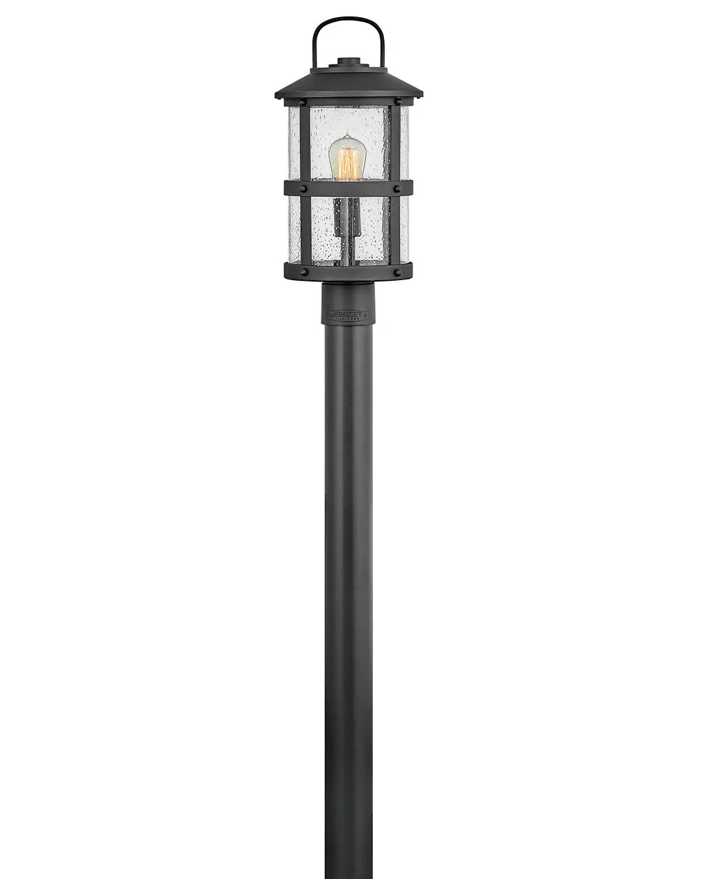 Lakehouse Led Post Top Or Pier Mount Lantern In Black 1