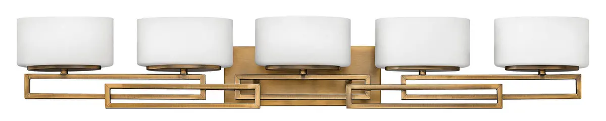 Lanza Five Light Bath In Brushed Bronze 1