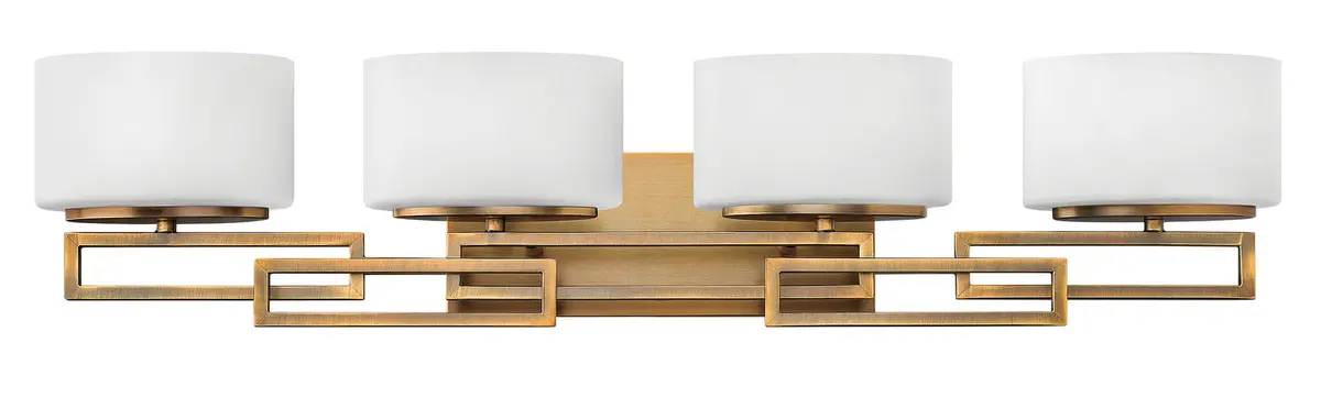 Lanza Four Light Bath In Brushed Bronze 1