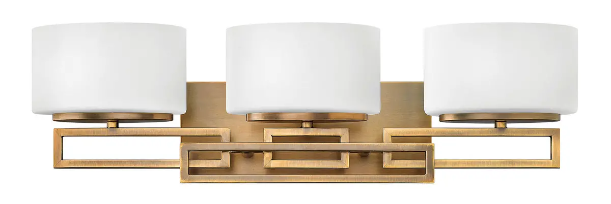 Lanza Three Light Bath In Brushed Bronze 1