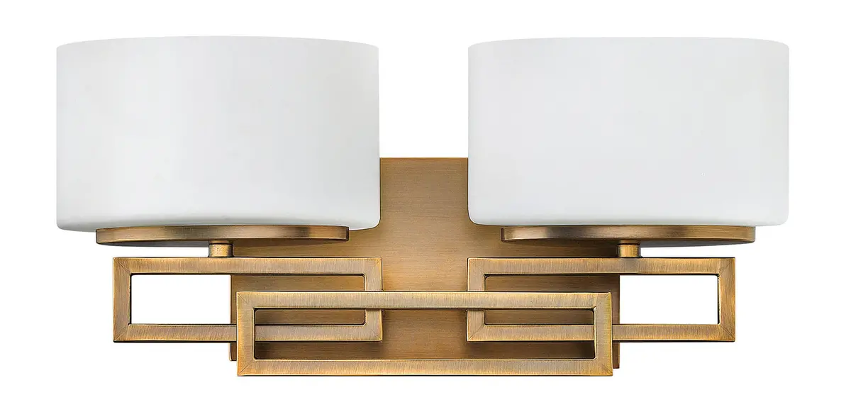 Lanza Two Light Bath In Brushed Bronze 1