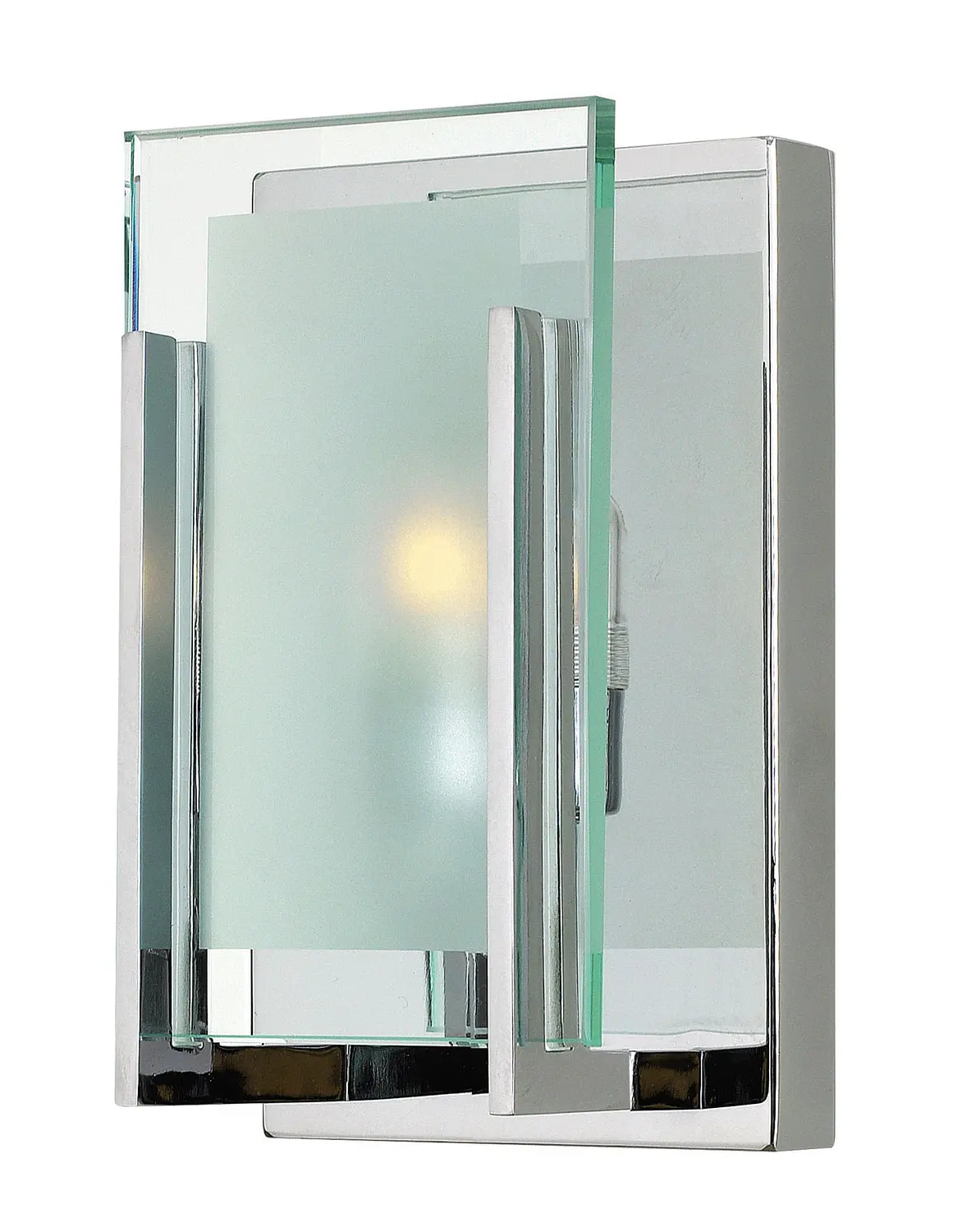 Latitude One Light Bath Sconce In Chrome 1