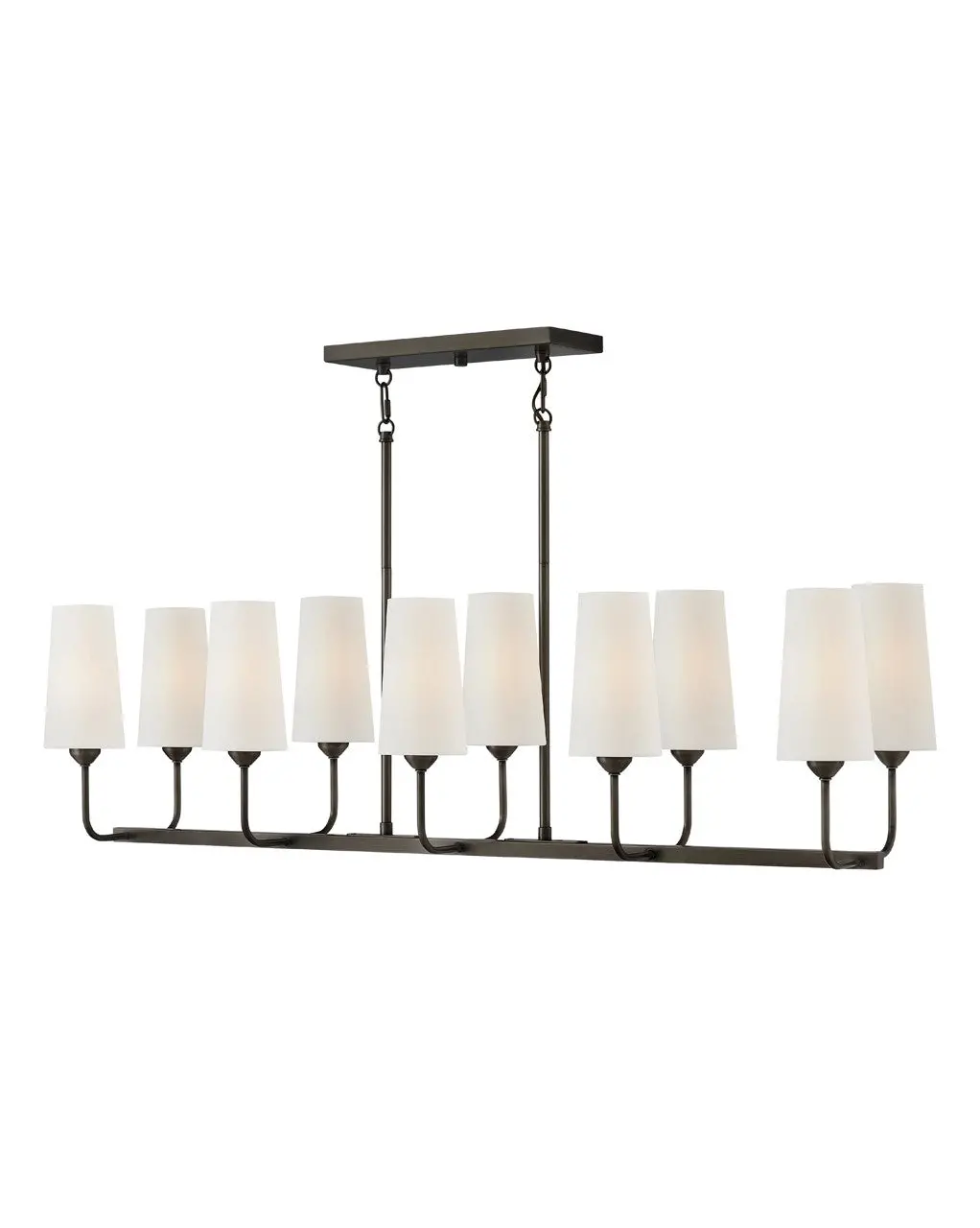 Lewis Led Linear Pendant In Black Oxide 1
