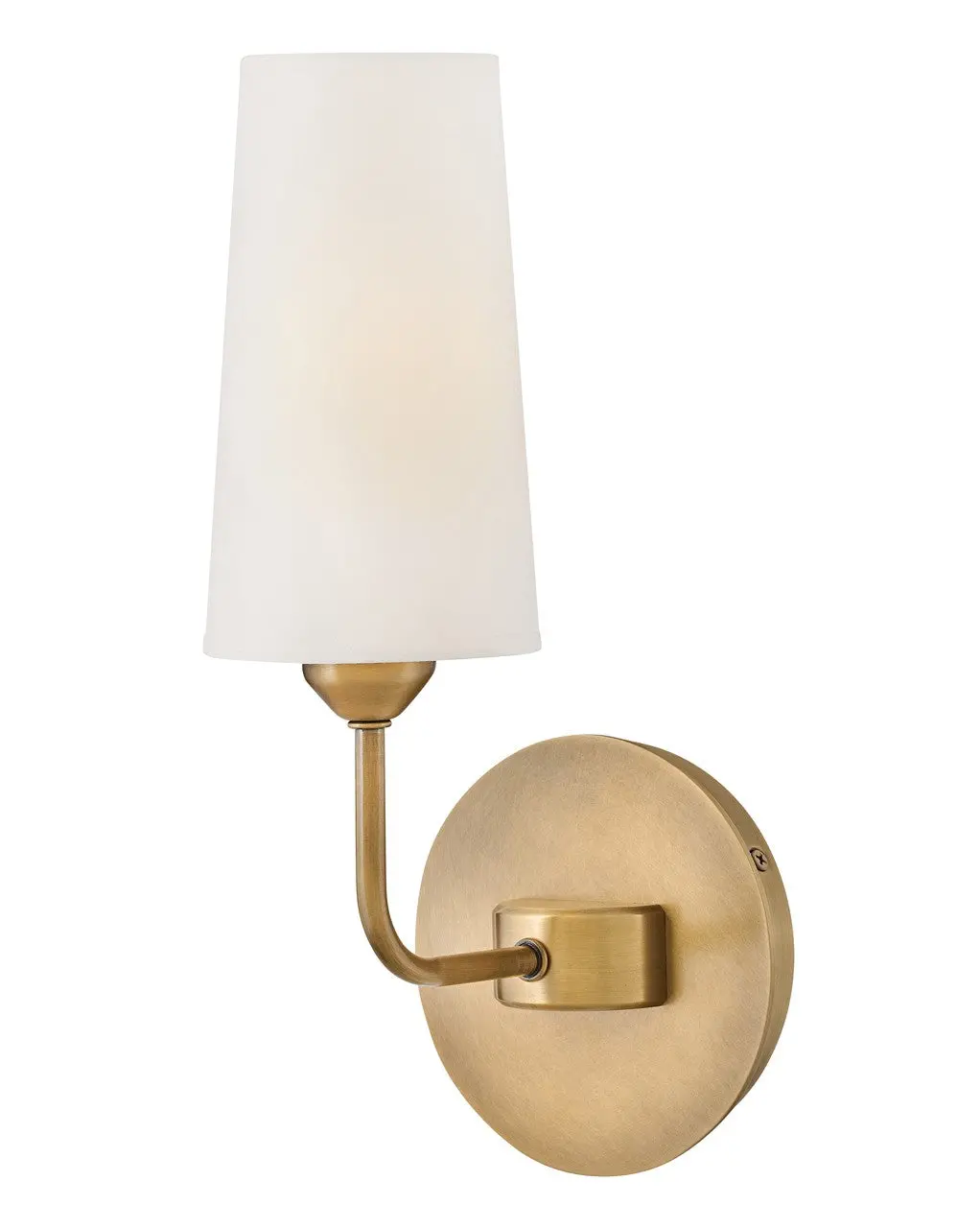 Lewis Led Wall Sconce In Heritage Brass 1