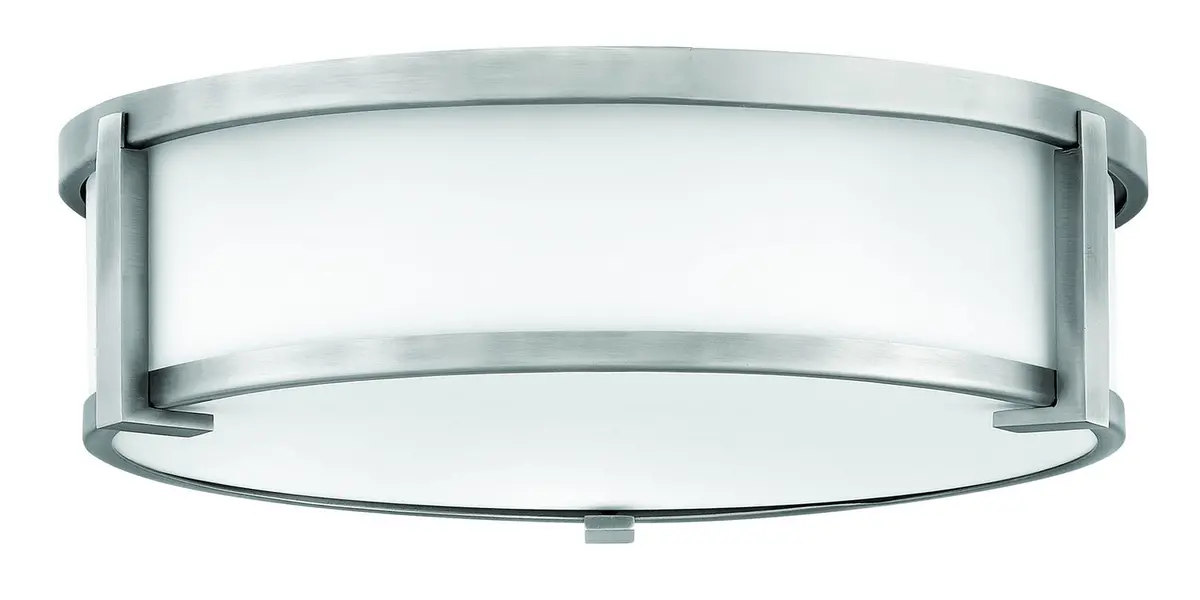 Lowell Led Flush Mount In Antique Nickel 1