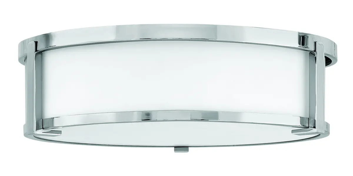 Lowell Led Flush Mount In Chrome 1