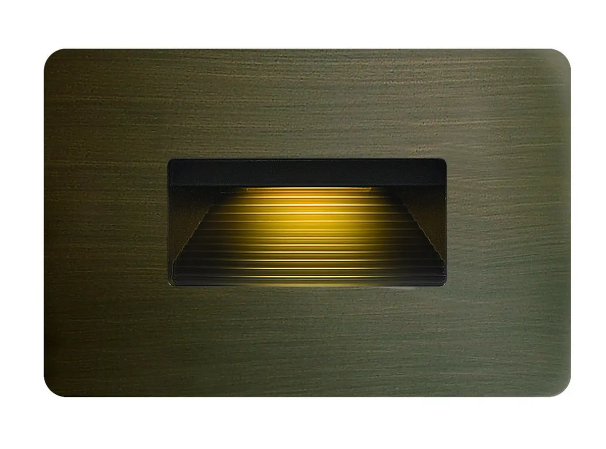 Luna Led Landscape Deck In Matte Bronze 1