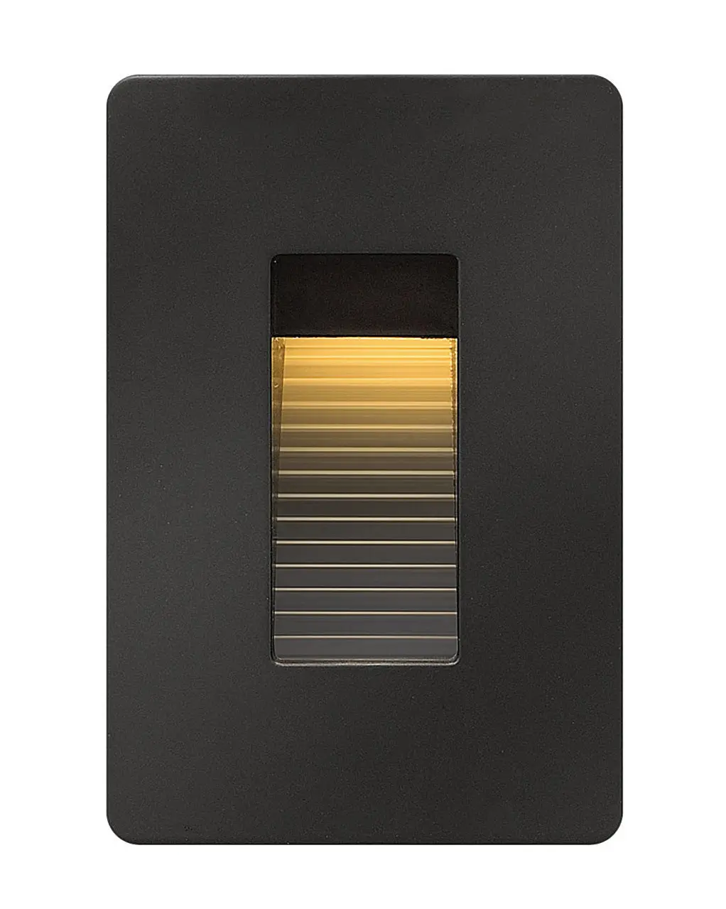 Luna Led Step Light In Satin Black 1
